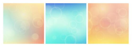 Abstract background with blur bokeh light effect vector