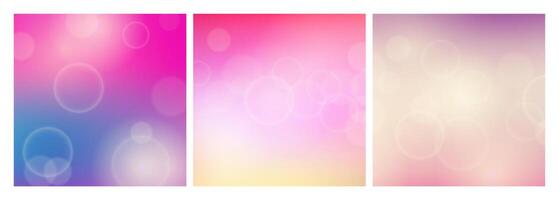 Abstract background with blur bokeh light effect vector