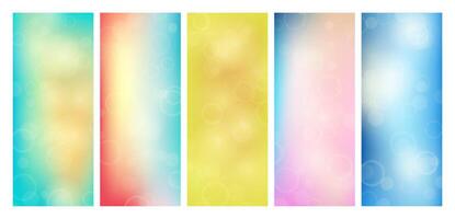 Abstract background with blur bokeh light effect vector