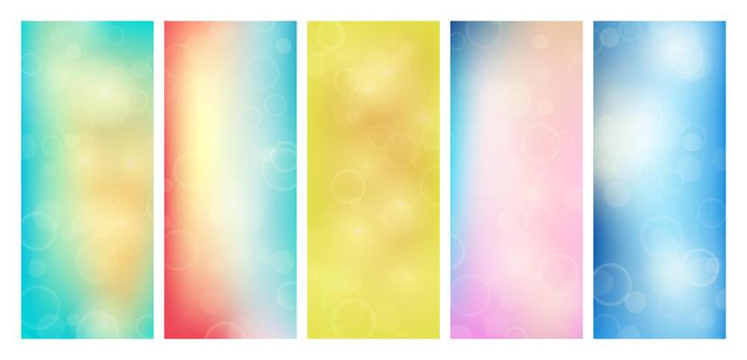 Abstract background with blur bokeh light effect