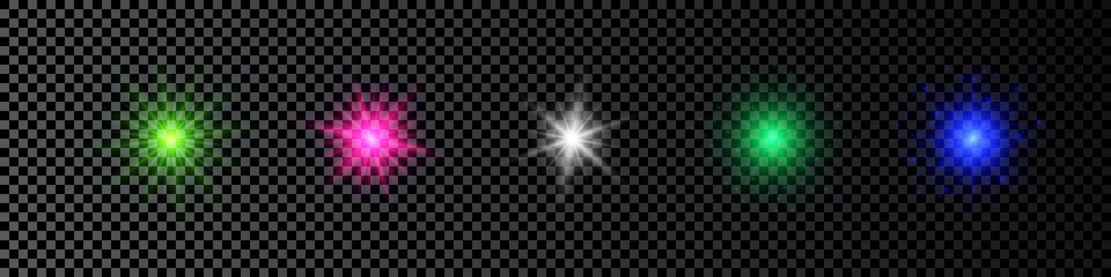 Light effect of lens flare
