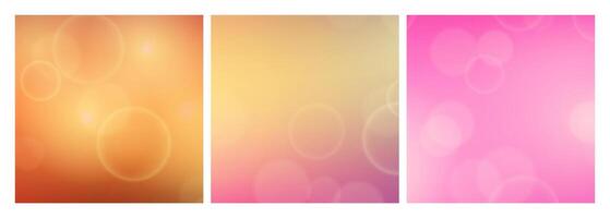 Abstract background with blur bokeh light effect vector