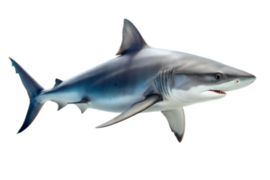 Shark on transparent background png