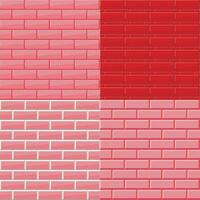 architecture rustication types set smoth vector