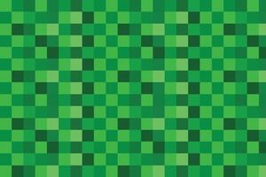 Pixel background. The concept of games background. Squares pattern background. Light Green abstract textured polygonal background vector