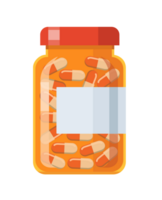 capsules de flacon de médicament png