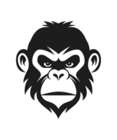 Monkey Silhouette Files png