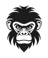 Monkey Silhouette Files png