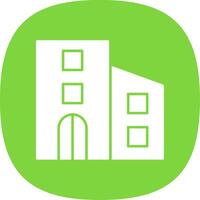 Urbanism Glyph Curve Icon vector