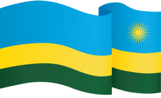 rwanda flagga Vinka png