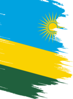 Rwanda flag brush png