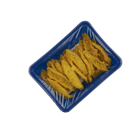 Crispy fried fish cut out isolated transparent background png