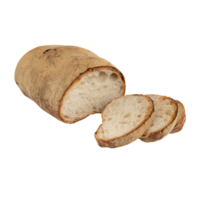 whole grain sliced bread cut out isolated transparent background png