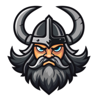 Collection of Viking Head Logo Designs Isolated png