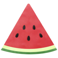 Fresh watermelon slice png