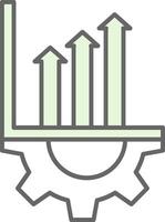 Setting Fillay Icon vector