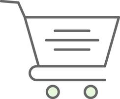 Cart Fillay Icon vector