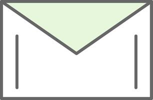 Mail Fillay Icon vector