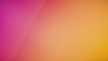 Colorful pink and orange color gradient halftone dots pattern background. This vibrant textured summer colors abstract background is full HD and a seamless loop. video