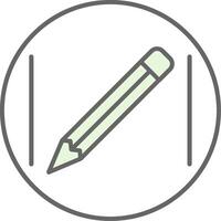 Pencil Fillay Icon vector