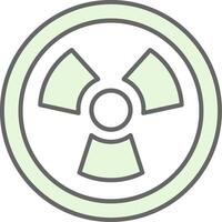 Nuclear Fillay Icon vector