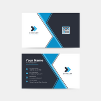 Creative and professional business card design psd