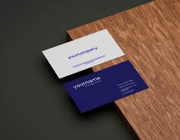 modern business card mockup psd