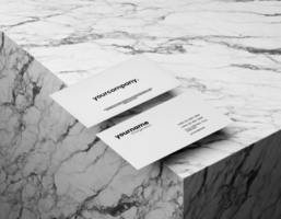 modern business card mockup psd