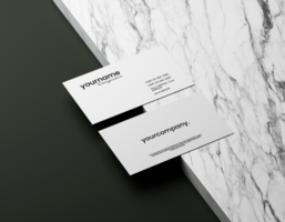 modern business card mockup psd