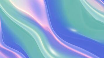 a blue and green loop animated background with waves video