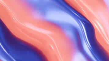 a pink and blue liquid flowing over a surface loop animated background video