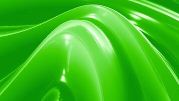 organic green liquid flowing in a surface loop animated background video