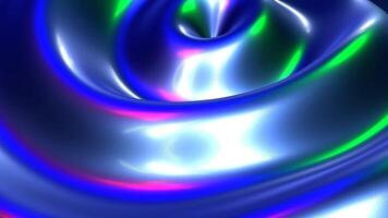 a blue and green swirl of light loop animated background video