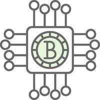 Cryptocurrency Fillay Icon vector