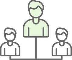 Connection Fillay Icon vector