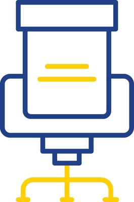 Seat Line Two Color Icon