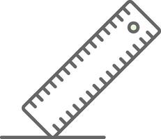 Ruler Fillay Icon vector