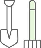Pitchfork Fillay Icon vector