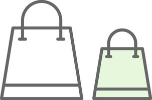 Bags Fillay Icon vector