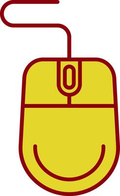Mouse Line Two Color Icon
