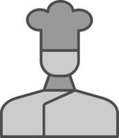 Chef Fillay Icon vector