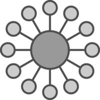 Diagram Fillay Icon vector