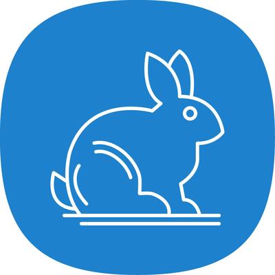 Animals Line Curve Icon