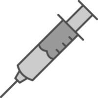 Injection Fillay Icon vector