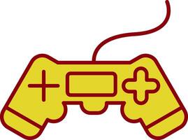 Game Line Two Color Icon vector