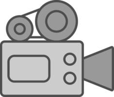 Camera Fillay Icon vector