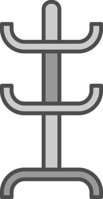 Coat Rack Fillay Icon