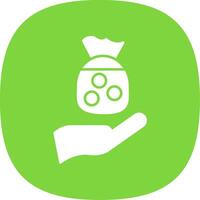 Zakat Line Two Color Icon vector