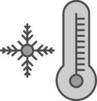 Snowflake Fillay Icon vector