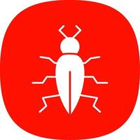 insecto línea dos color icono vector